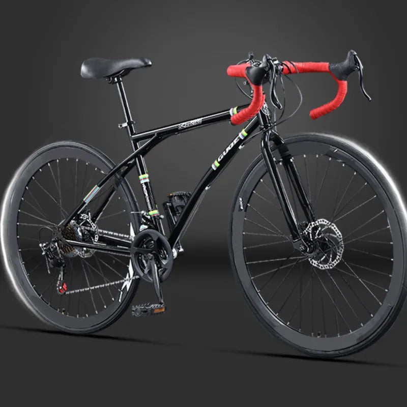 2025 New Road Bike 7/24 Speed Corner Handle Road Racing Bicycle Dual Disc Brake Lightweight Outdoor bicicleta Adult Teenagers - Energize Trek