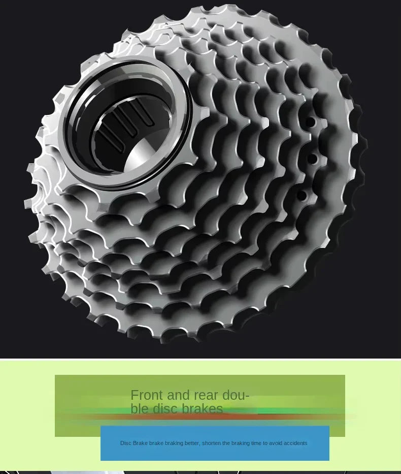 2025 New Road Bike 7/24 Speed Corner Handle Road Racing Bicycle Dual Disc Brake Lightweight Outdoor bicicleta Adult Teenagers - Energize Trek