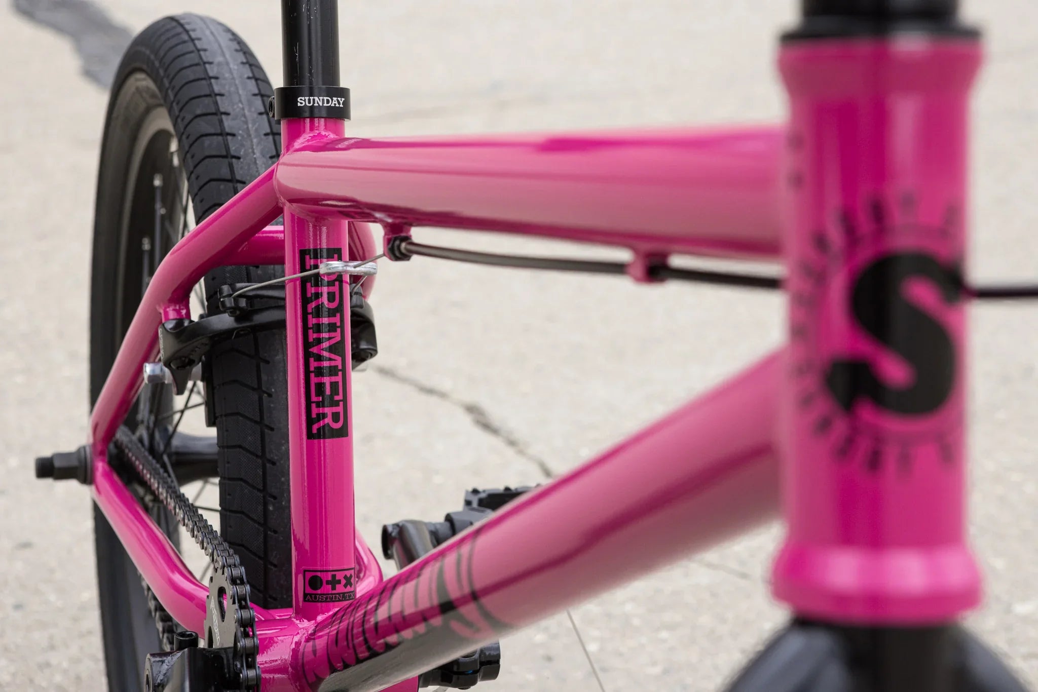 Sunday Primer 20.5" Complete BMX Bike - Gloss Surf Pink - Energize Trek