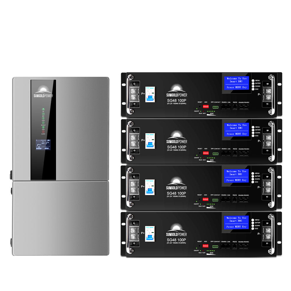 7.6KW/ 11.4KW Hybrid Inverter 48V Split Phase SGN11.4KHB-48/ SGN7.6K1HB-48 - Energize Trek