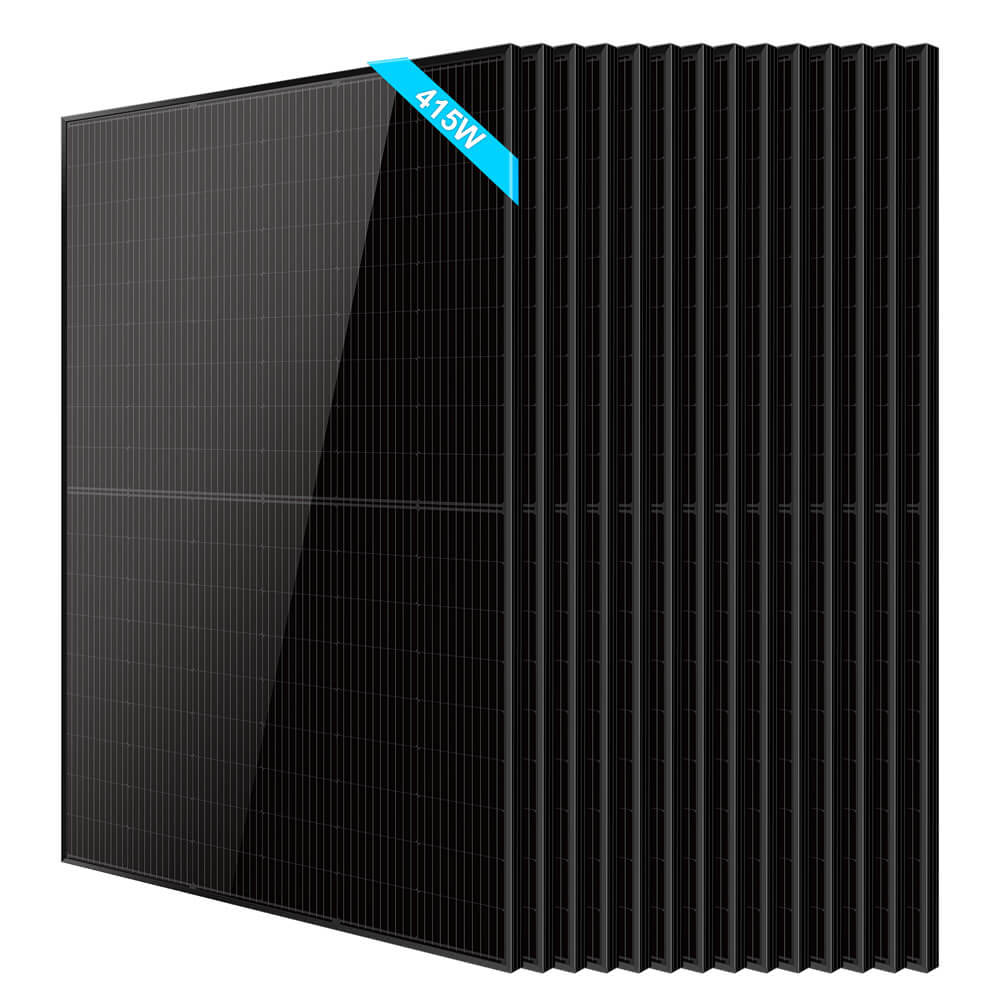 415W Bifacial PERC Solar Panel | SGP-415-BBS UL61730 CEC Listed - Energize Trek