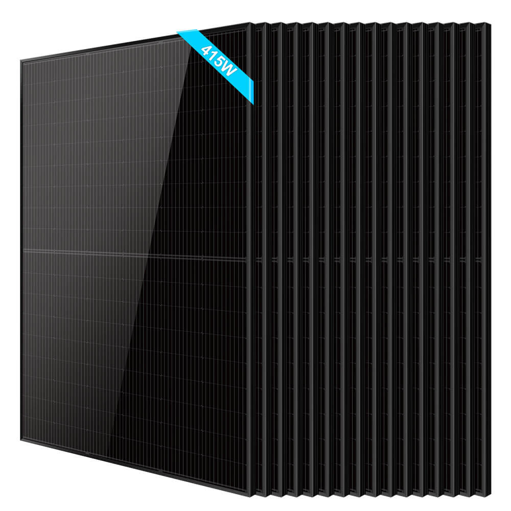 415W Bifacial PERC Solar Panel | SGP-415-BBS UL61730 CEC Listed - Energize Trek