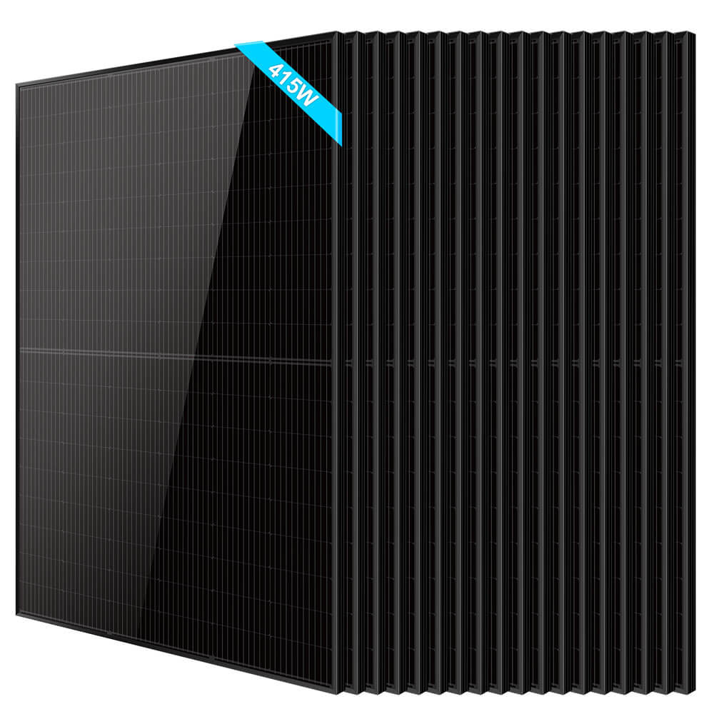 415W Bifacial PERC Solar Panel | SGP-415-BBS UL61730 CEC Listed - Energize Trek