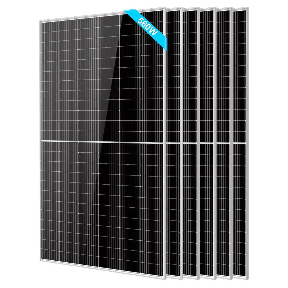 560W Bifacial PERC Solar Panel | SGP-560-SBD UL61730 - Energize Trek