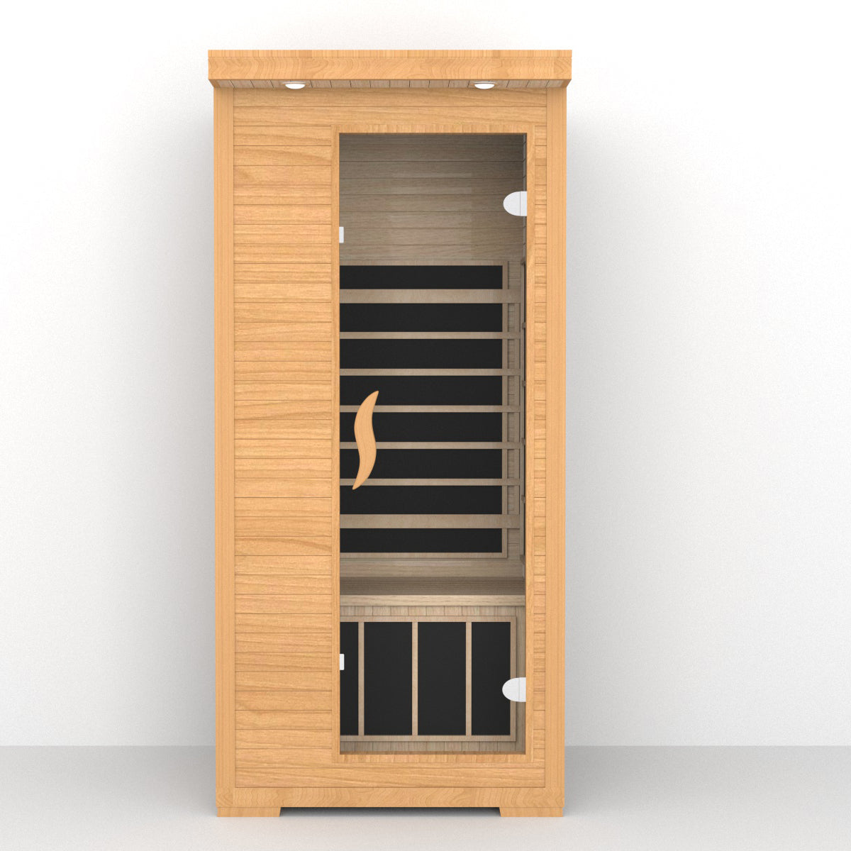 SAUNA EVOLUTION® Low EMF Indoor Wood Sauna With Carbon Panel Far Infrared 16 - Energize Trek
