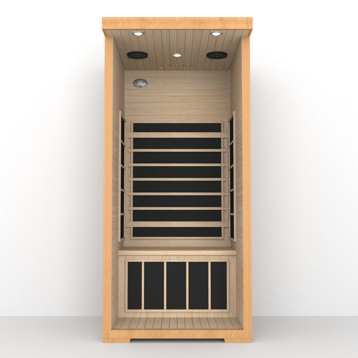 SAUNA EVOLUTION® Low EMF Indoor Wood Sauna With Carbon Panel Far Infrared 16 - Energize Trek