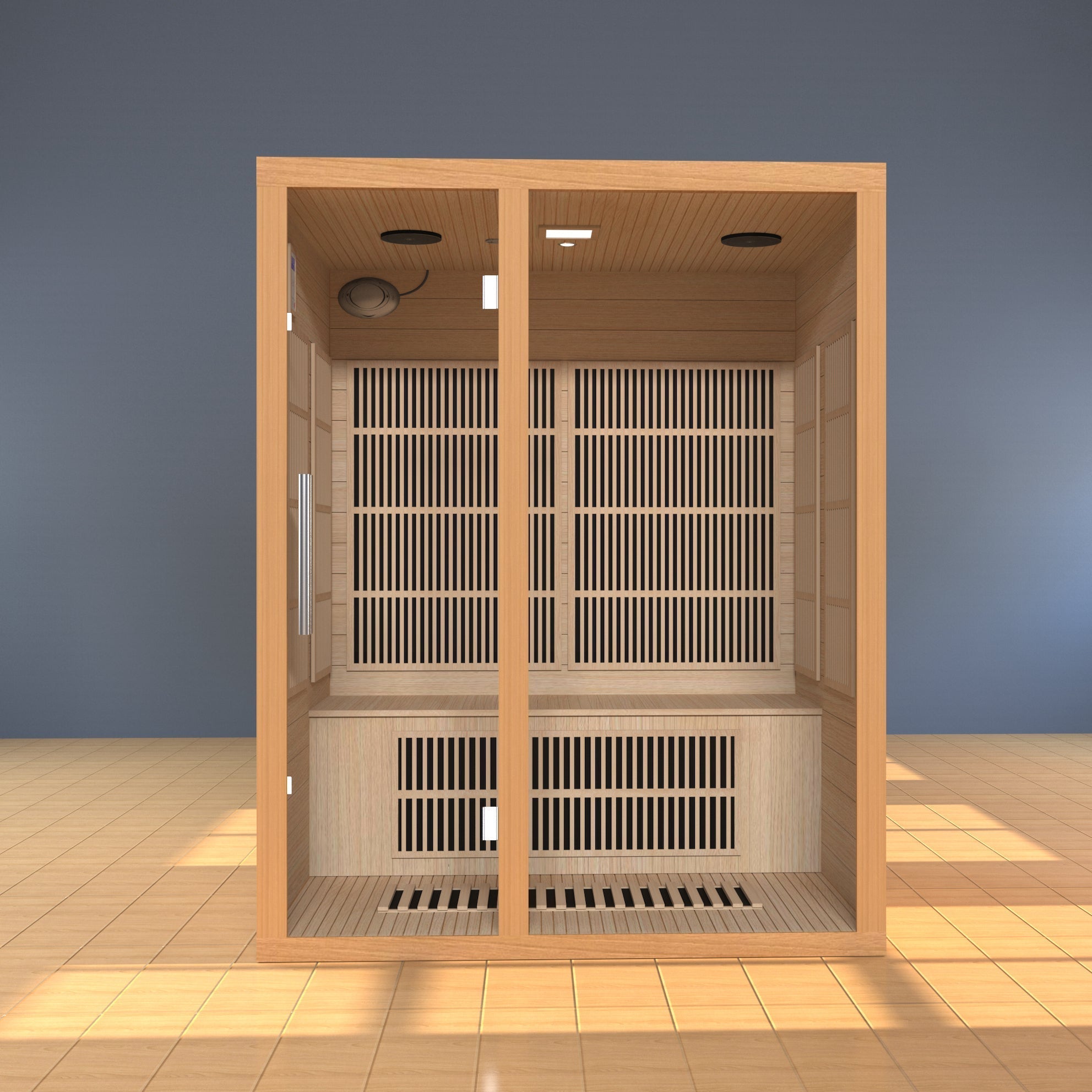 SAUNA EVOLUTION® Indoor Sauna Room With Carbon heaters Far Infrared 13 - Energize Trek