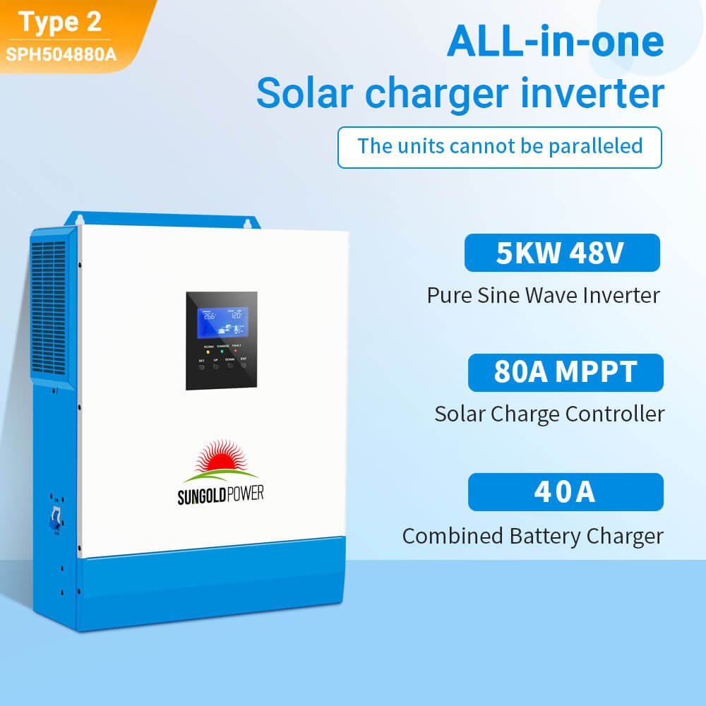 5000W 48V Solar Charger Inverter - Energize Trek