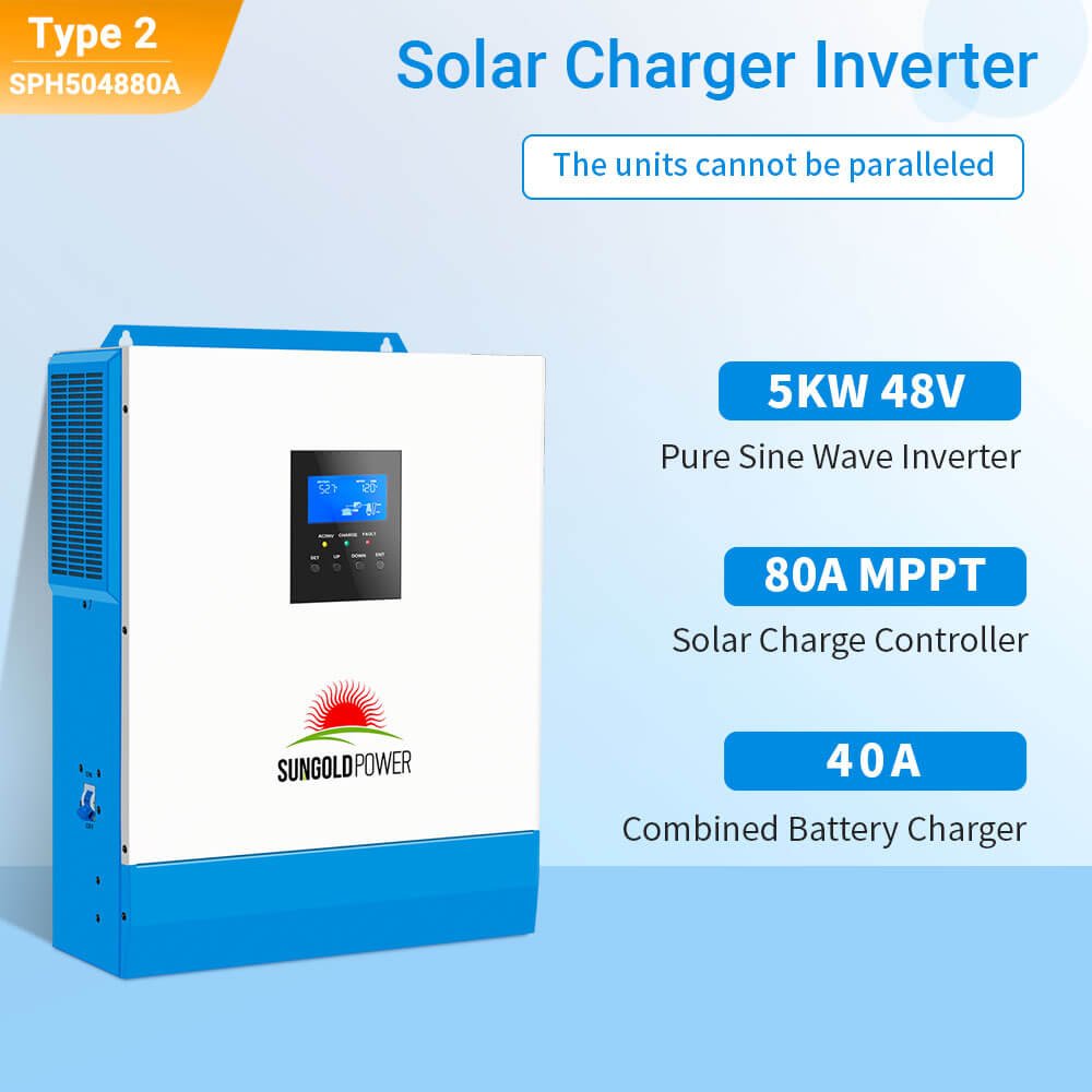 5000W 48V Solar Charger Inverter - Energize Trek
