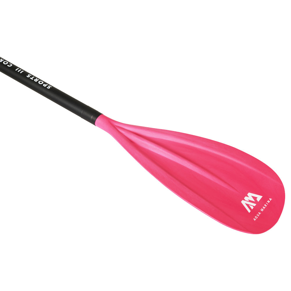 SPORTS III CORAL Adjustable Aluminum iSUP Paddle (CORAL Exclusive) - Energize Trek