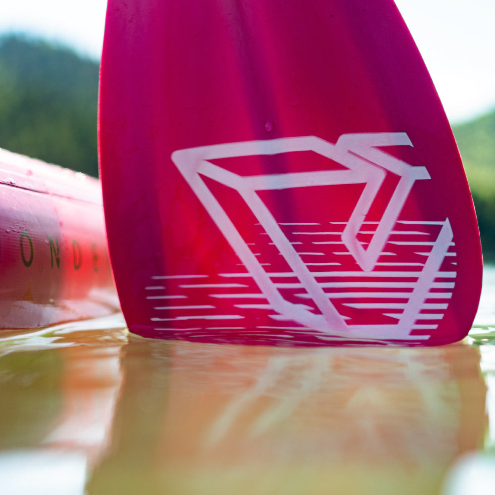 SPORTS III CORAL Adjustable Aluminum iSUP Paddle (CORAL Exclusive) - Energize Trek