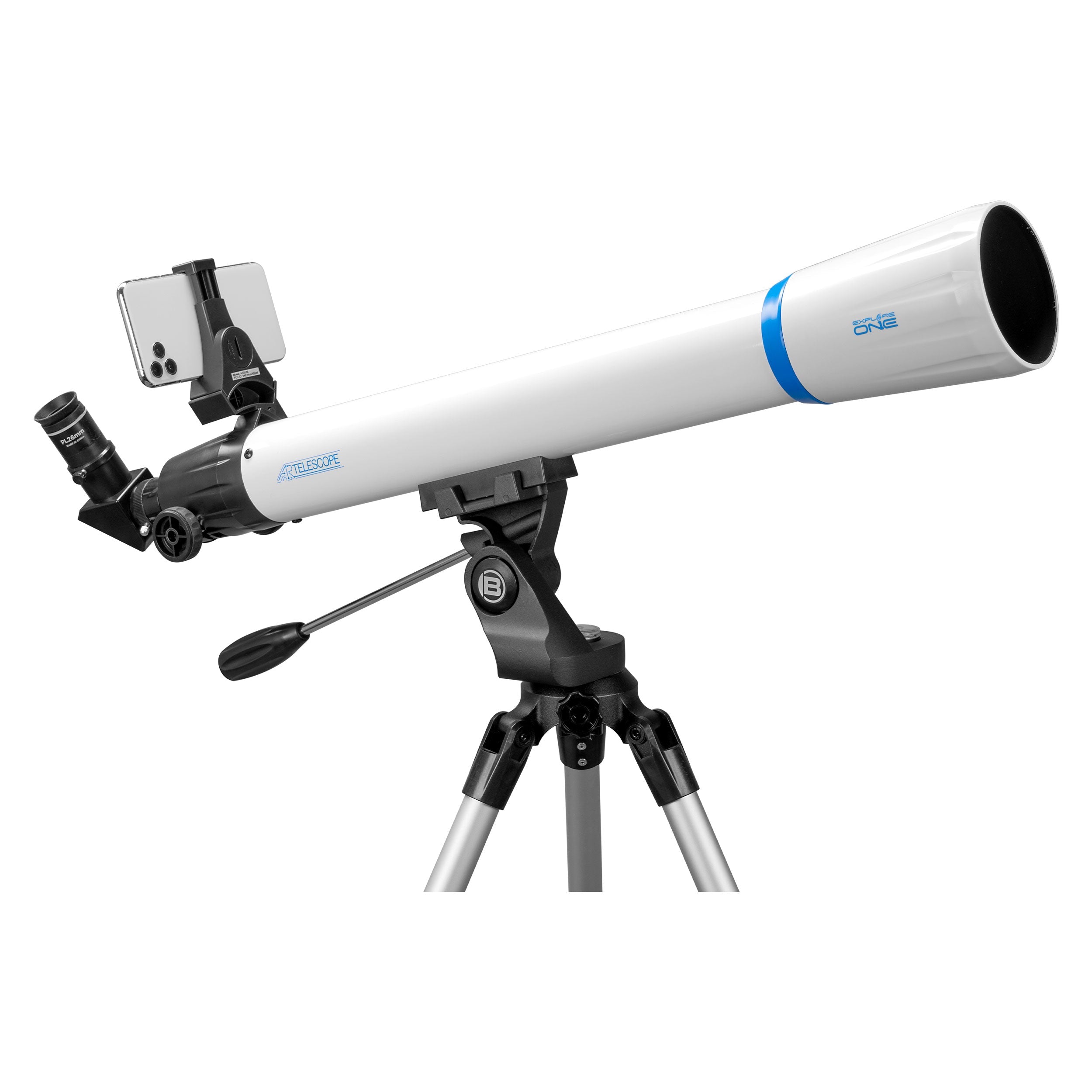 STAR70APP 70mm Refractor Telescope w/ Panhandle Mount and Astronomy APP - Energize Trek