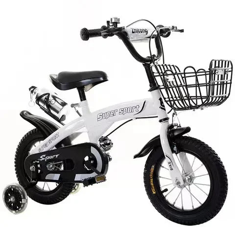 Children's Bicycles for Boys Aged 3-10 Years Old Children Girls Children's Bicycles with Flashing Auxiliary Wheels - Energize Trek