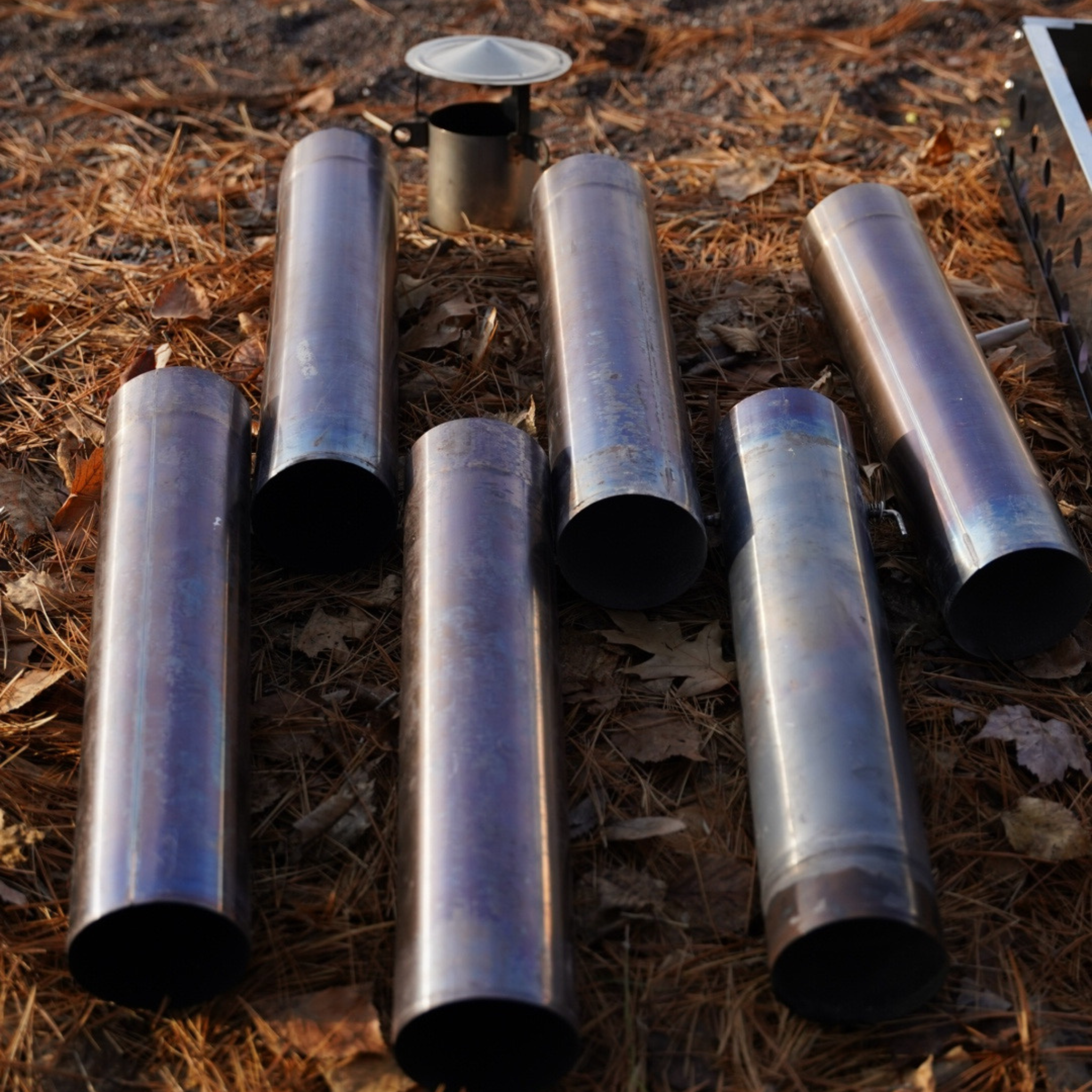 Sauna Stove Chimney Pipe | 3.5" - Energize Trek
