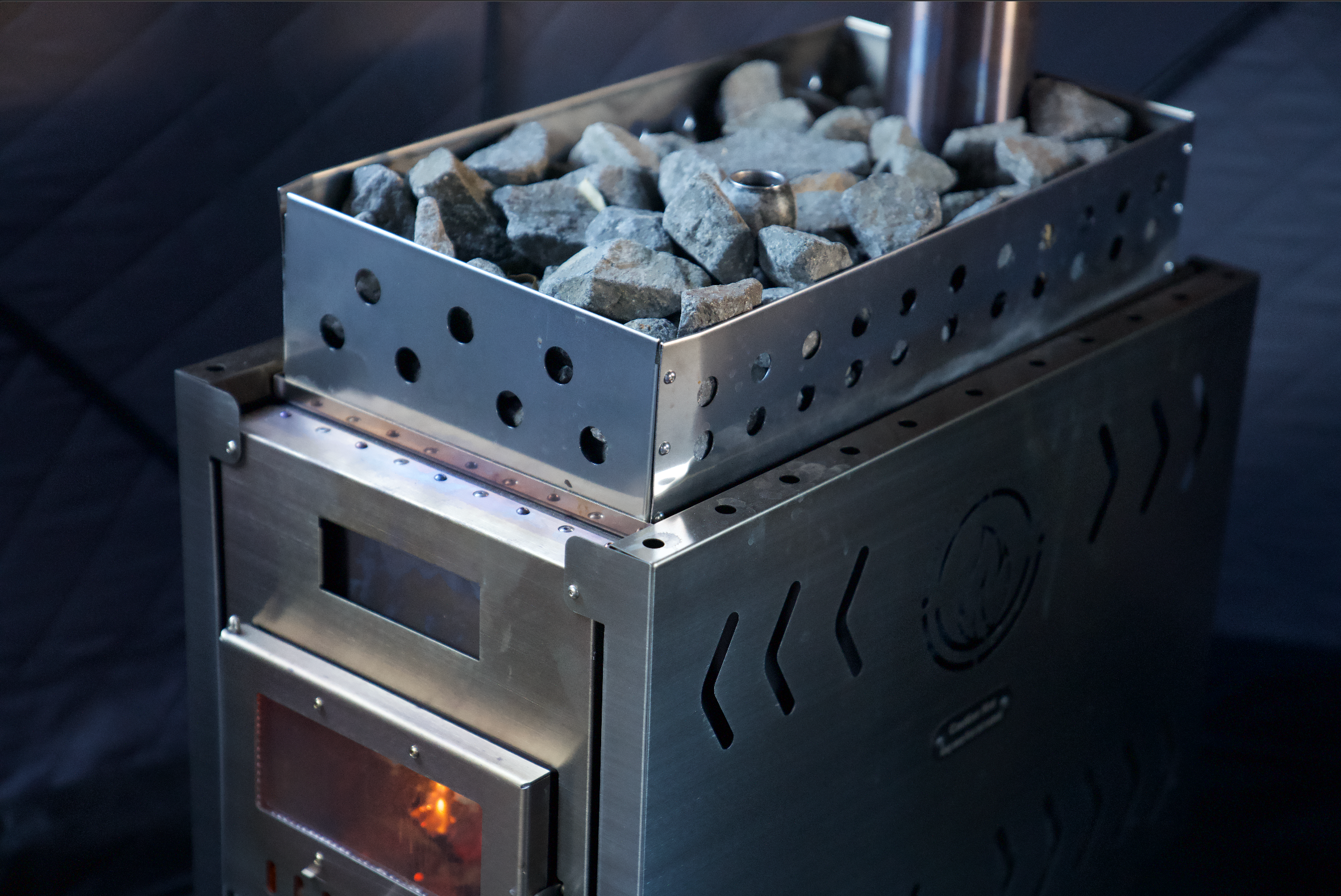 Sauna Tent Wood Stove XL - Energize Trek