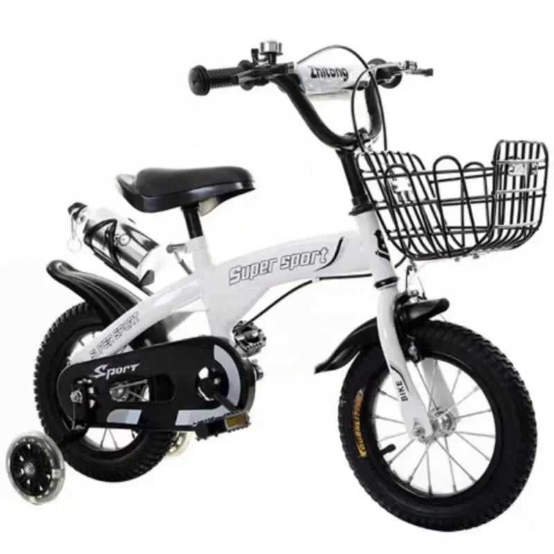 Children's Bicycles for Boys Aged 3-10 Years Old Children Girls Children's Bicycles with Flashing Auxiliary Wheels - Energize Trek