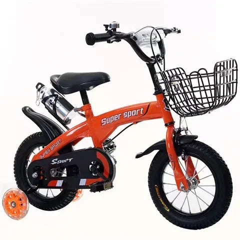 Children's Bicycles for Boys Aged 3-10 Years Old Children Girls Children's Bicycles with Flashing Auxiliary Wheels - Energize Trek
