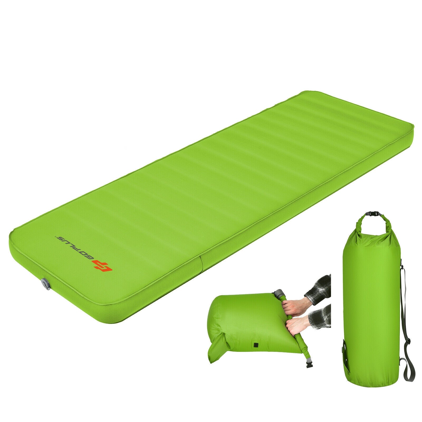 Self Inflating Folding Camping Sleeping Mattress with Carrying Bag - Energize Trek