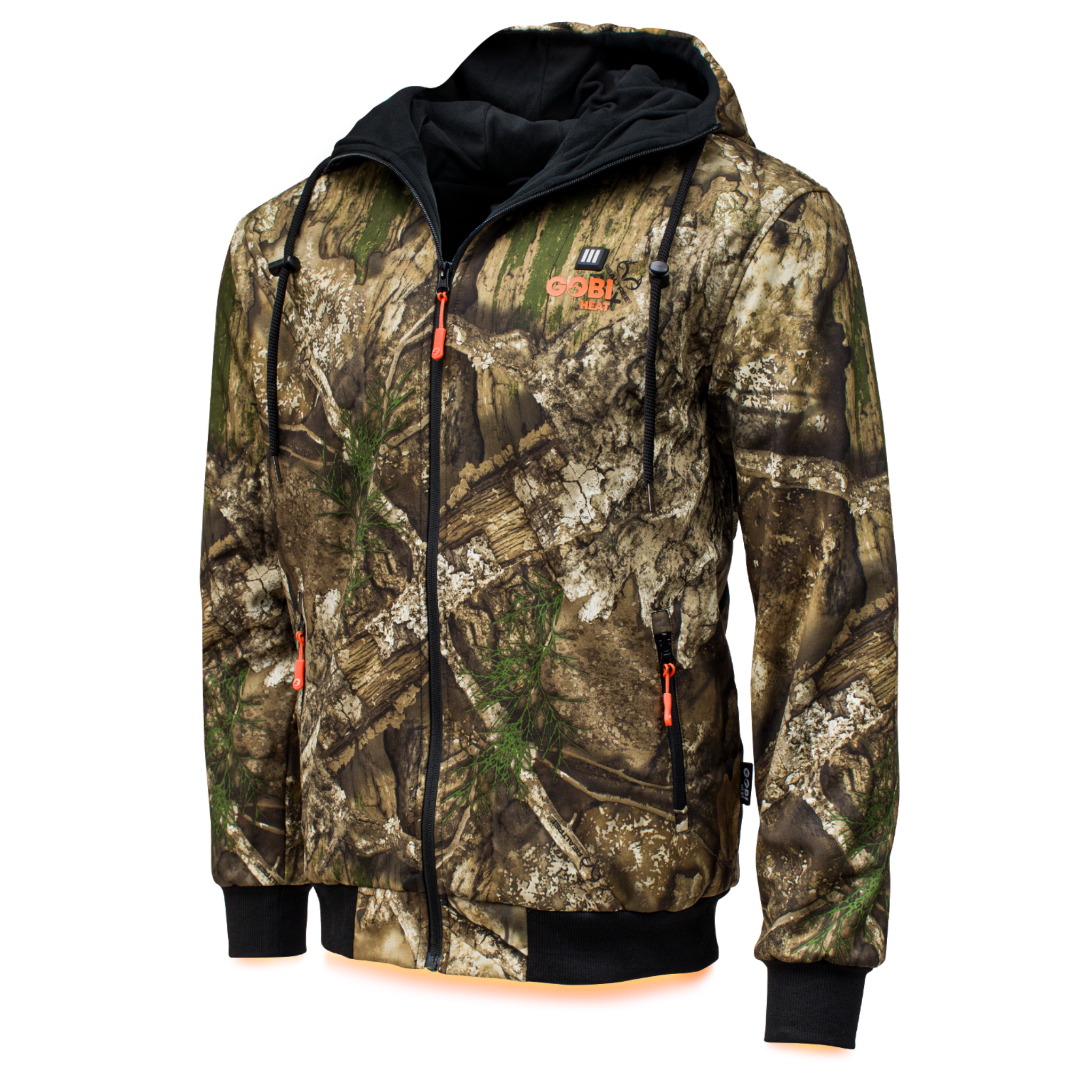 Shadow Men's Heated Hunting Hoodie - Available in Mossy Oak® and Real Tree® - Energize Trek