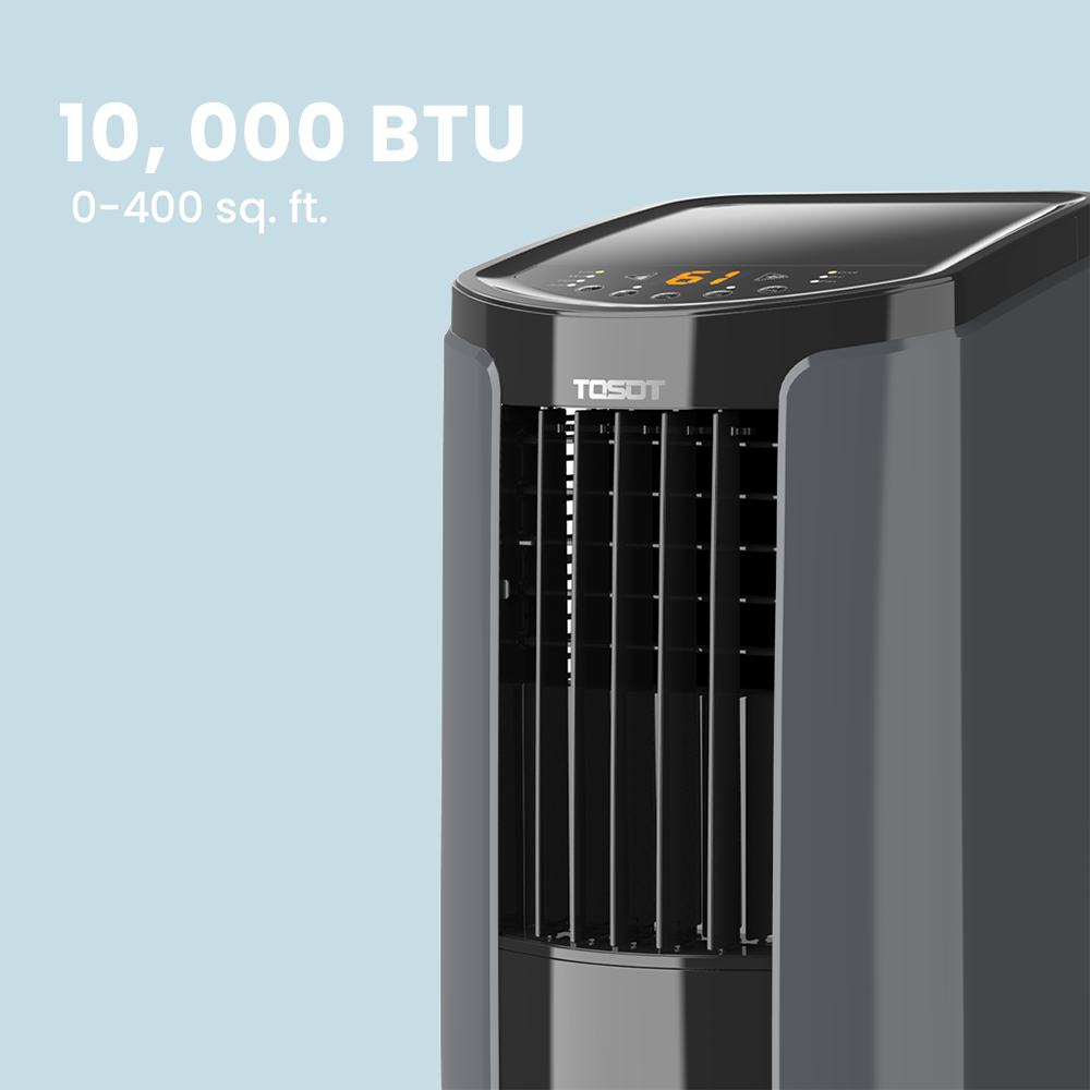 Shiny 10,200 BTU Portable Air Conditioner - Energize Trek