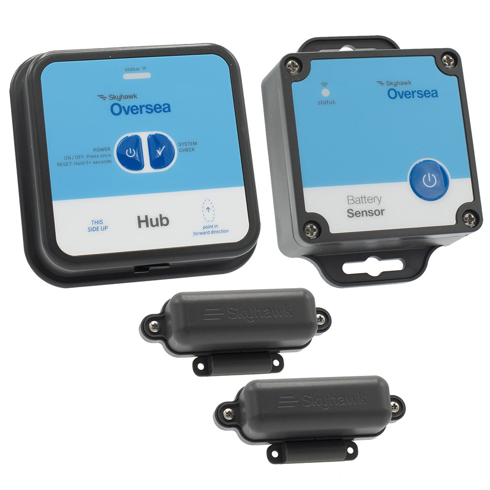 Skyhawk Oversea Pontoon Bundle Hub 1 Oversea Hub 1 Battery Sensor 2 Entry Sensors OSKITPONTOON1