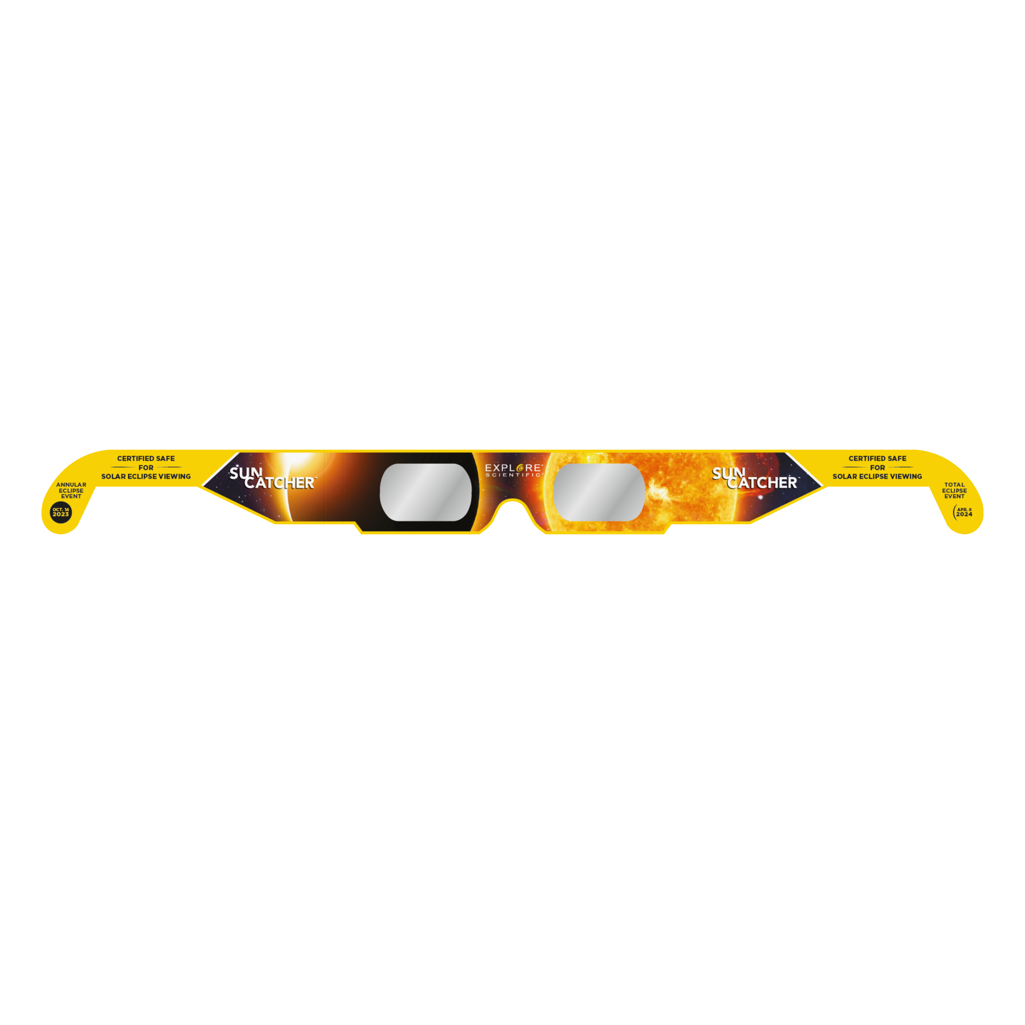 Sun Catcher Solar Eclipse Glasses (2,400-Pack Assortment & Counter Displays)