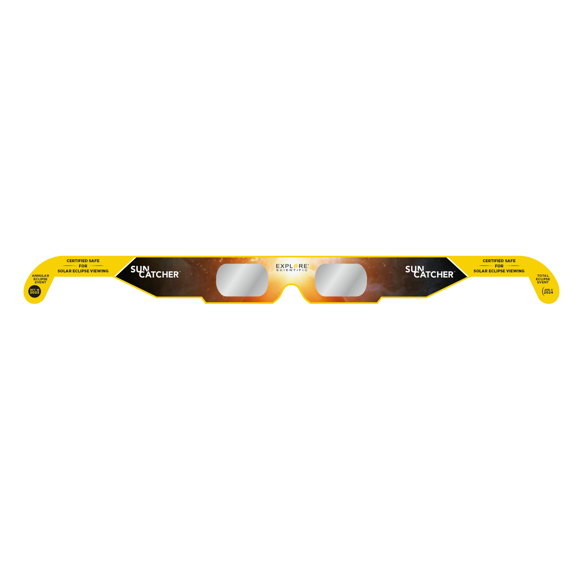 Sun Catcher Solar Eclipse Glasses (2,400-Pack Assortment & Counter Displays)