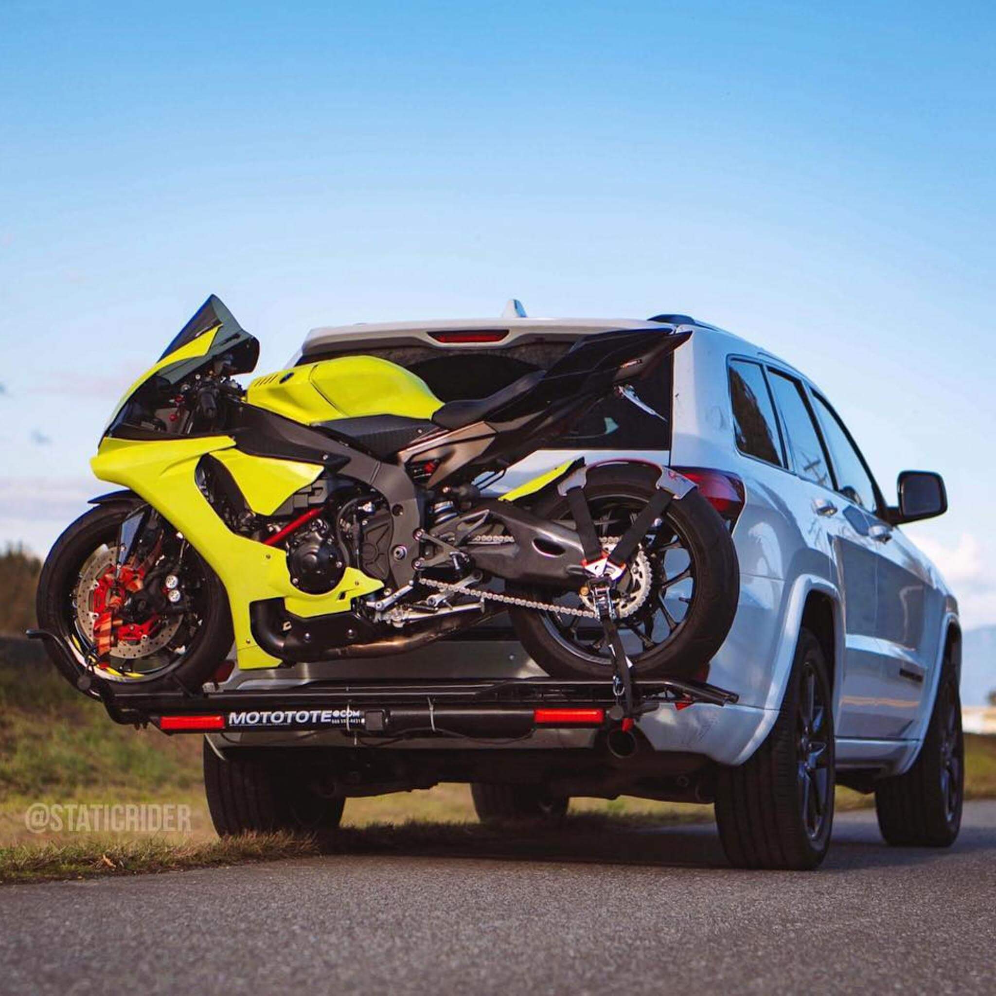 Sport Motorcycle Hitch Carrier - Energize Trek