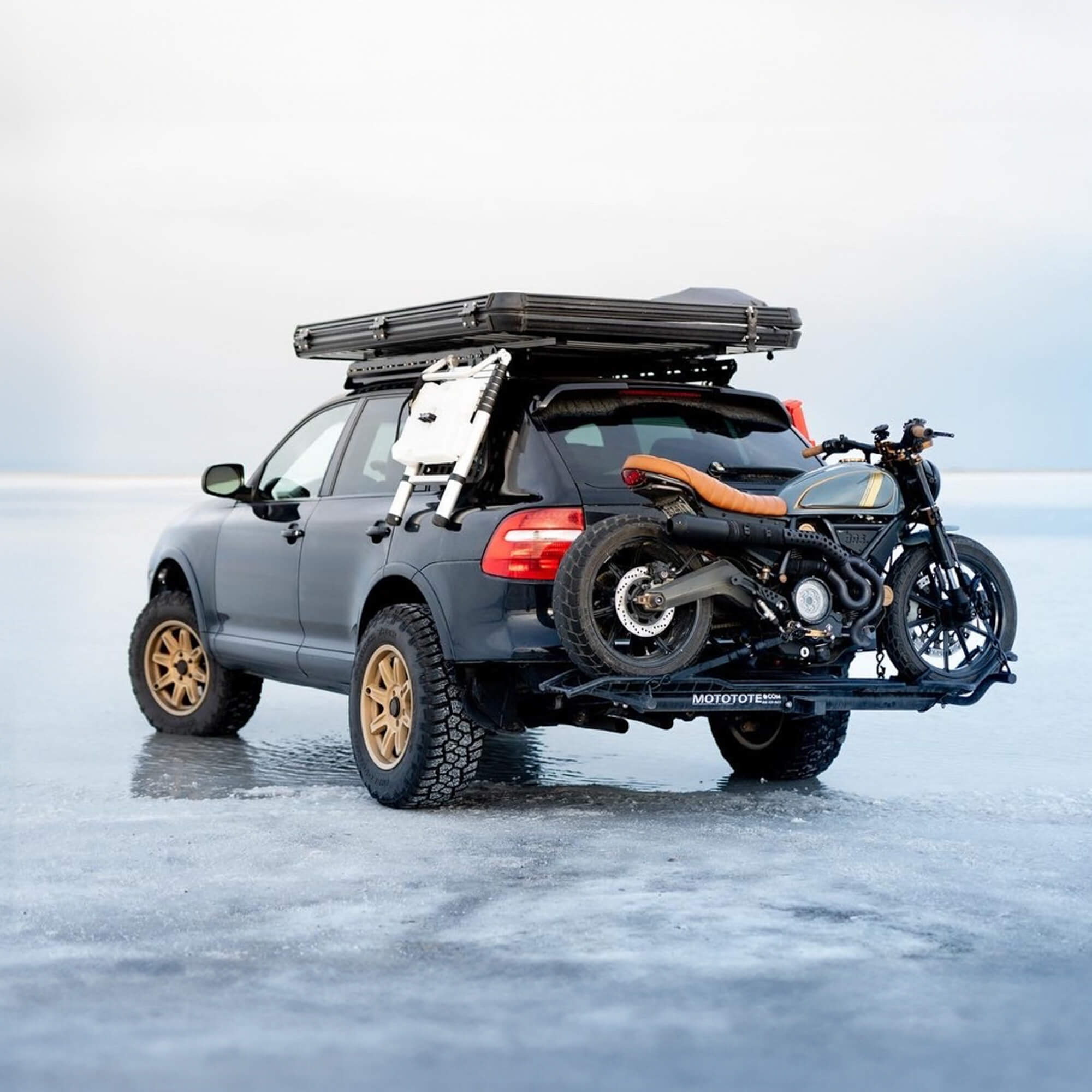 Sport Motorcycle Hitch Carrier - Energize Trek