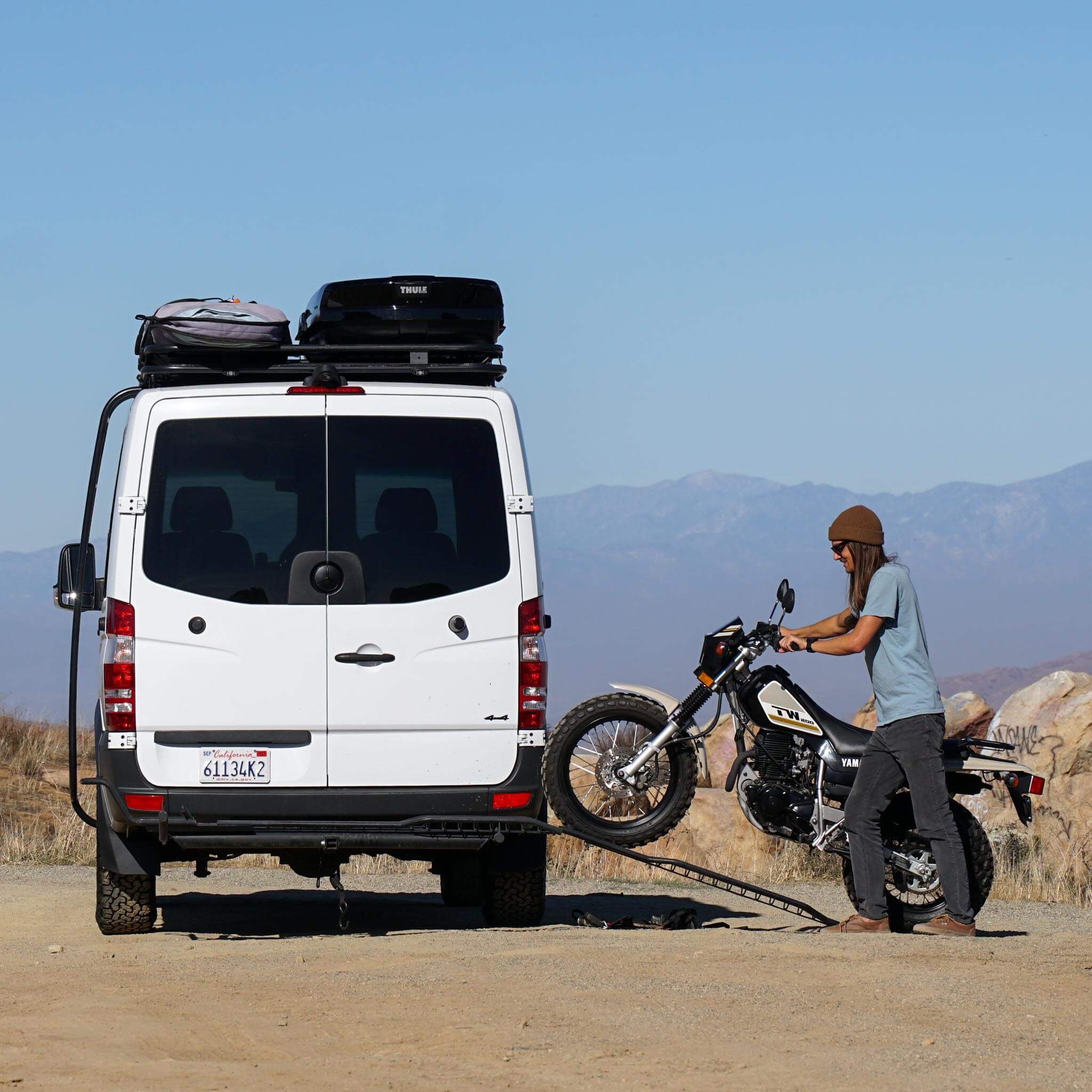 Sport Motorcycle Hitch Carrier - Energize Trek