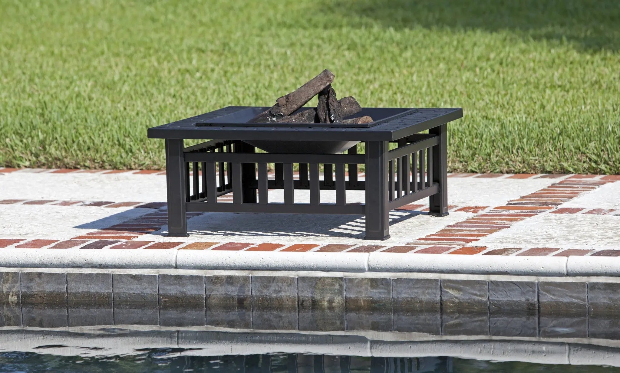 Stonemont Square Fire Pit - Energize Trek