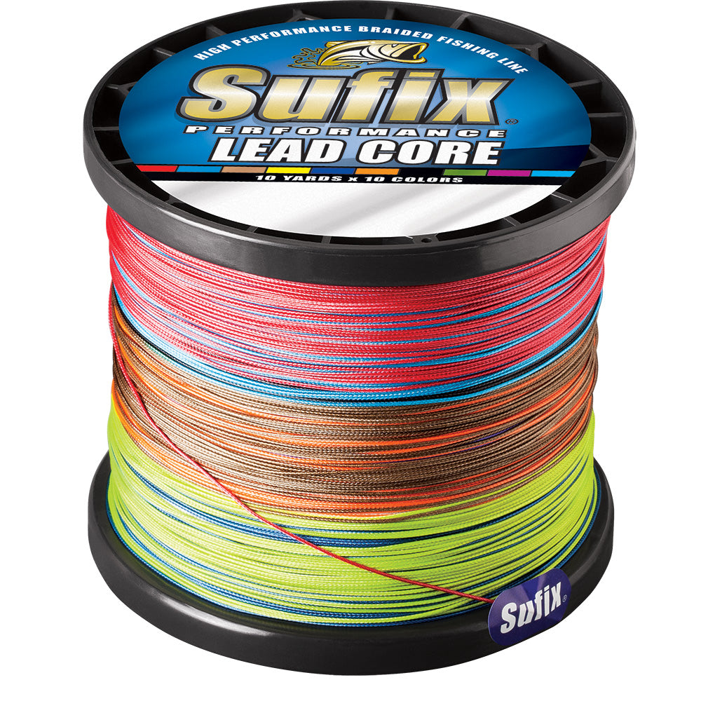 Sufix Performance Lead Core 15lb 10Color Metered 600 yds 668315MC