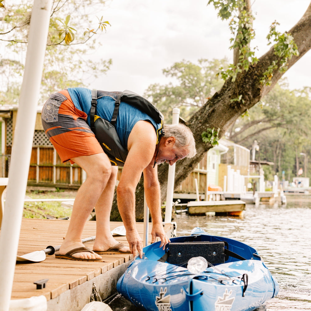 Summer Sale! Tucktec Pro Folding Kayak | Hard-Shell | 2-minute Set-up | Foldable, Portable Kayak - Energize Trek