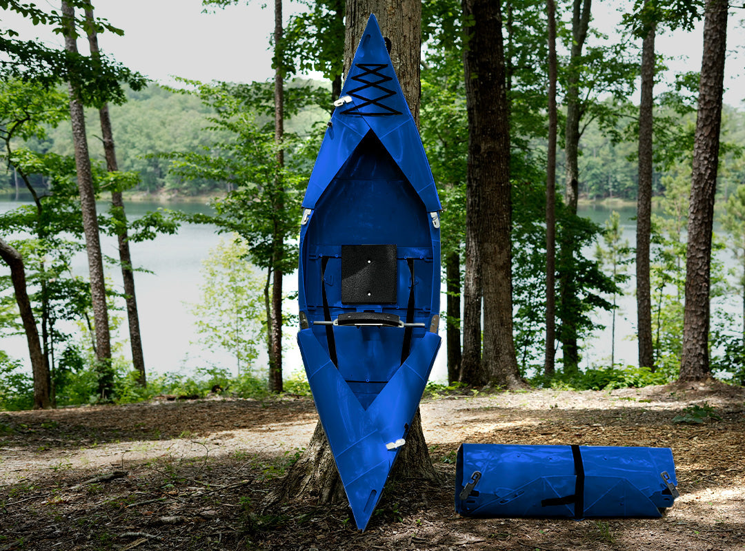 Summer Sale! Tucktec Pro Folding Kayak | Hard-Shell | 2-minute Set-up | Foldable, Portable Kayak - Energize Trek