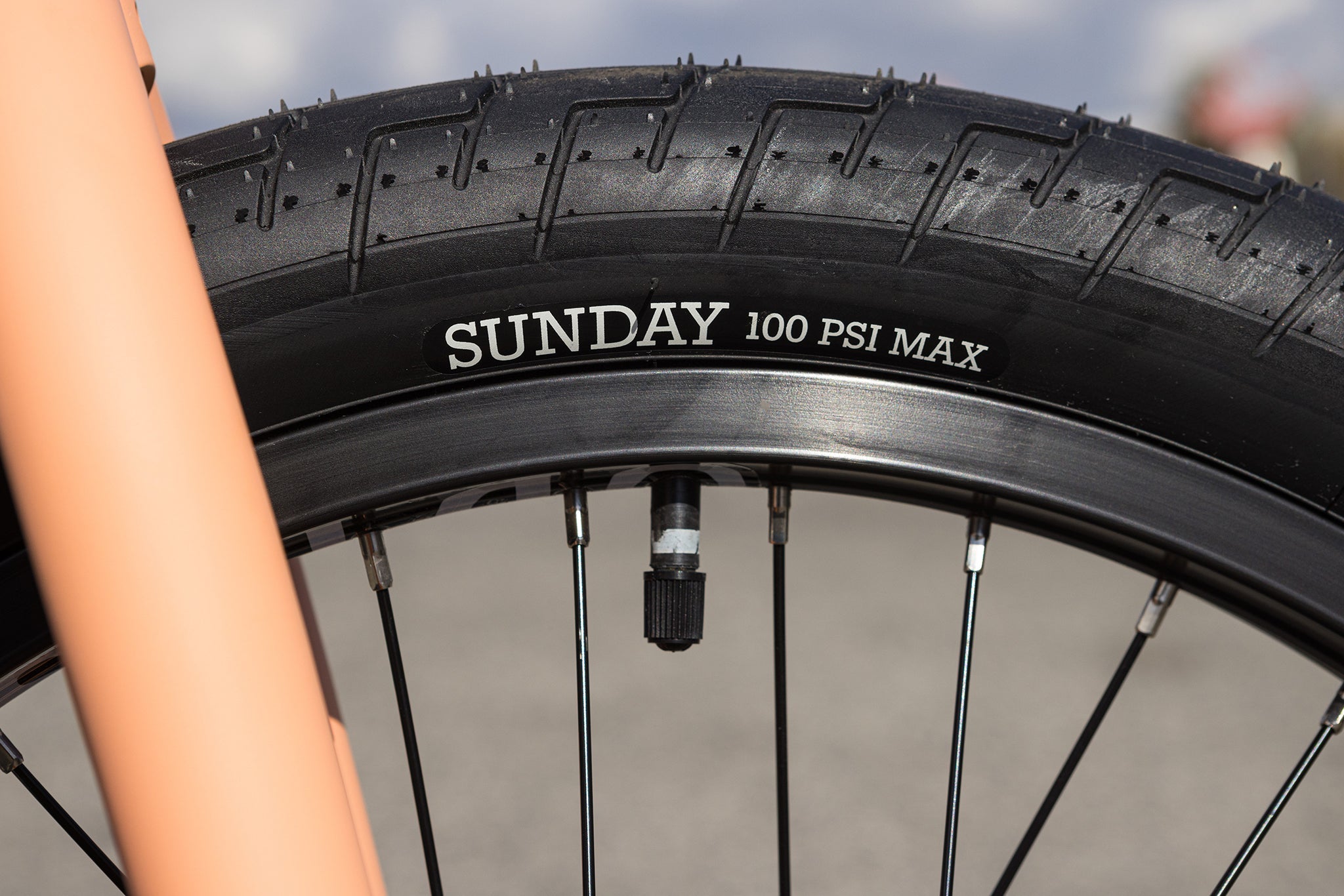 Sunday Street Sweeper (FC) Jake Seeley Signature 20.75″ Complete BMX Bike - Matte Peach (RHD) - Energize Trek