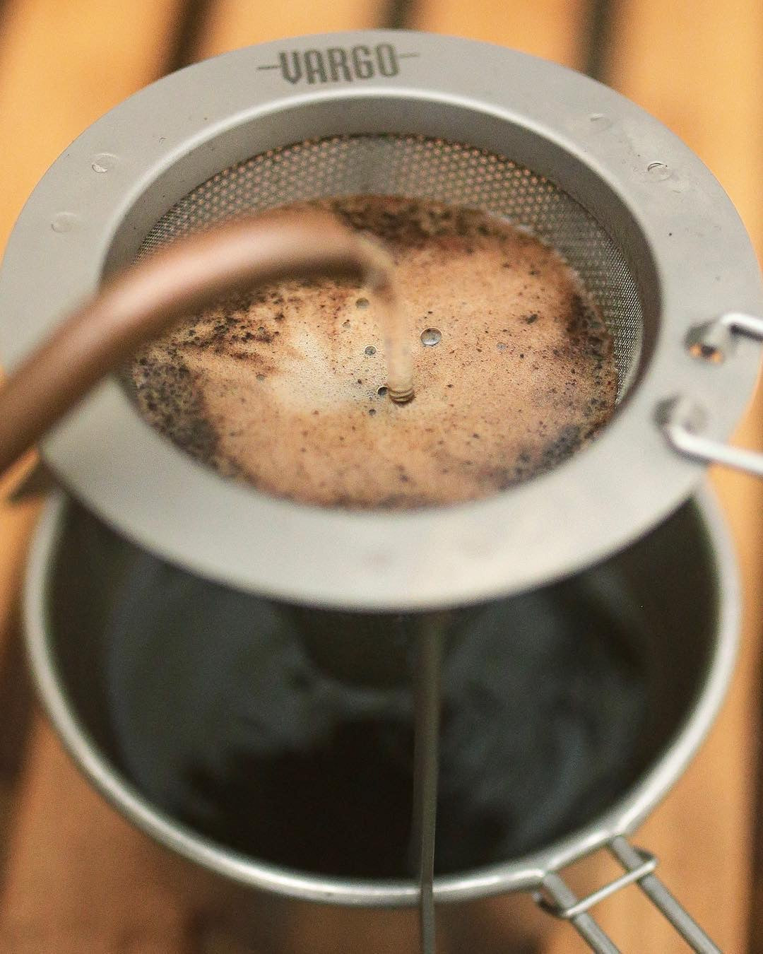 TITANIUM TRAVEL COFFEE FILTER - Energize Trek
