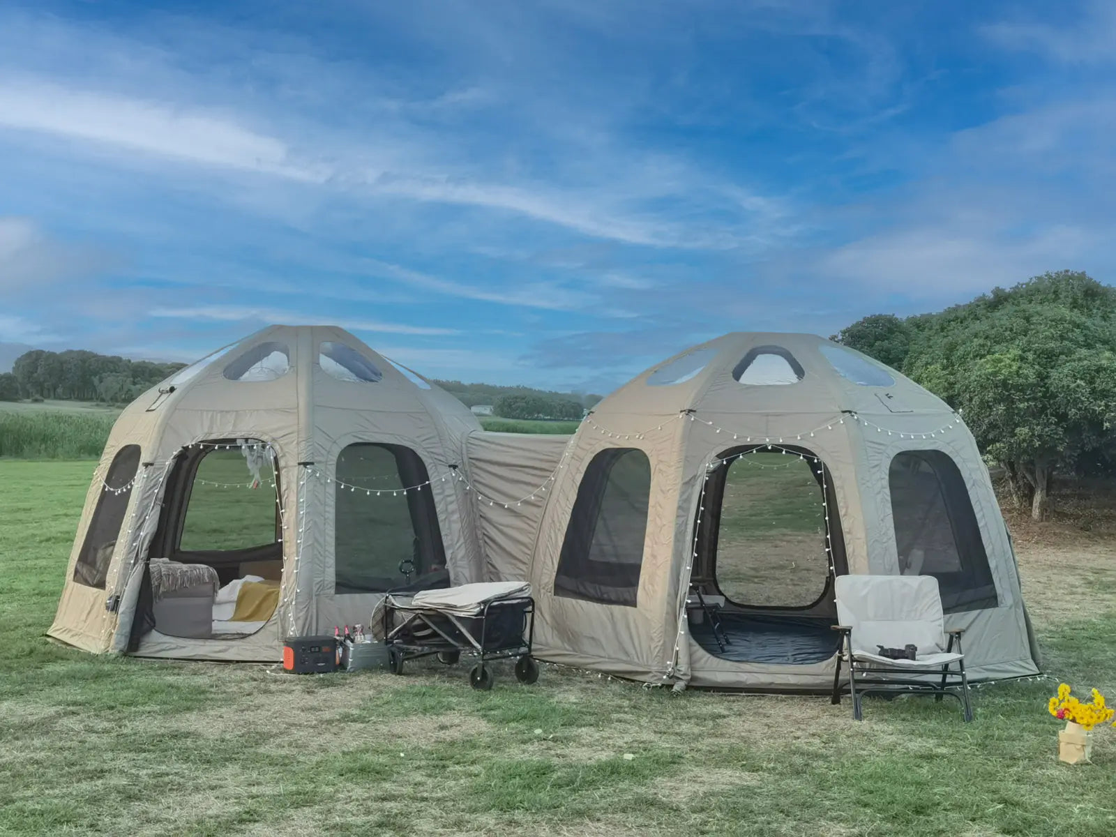 Galaxy Air Beam Tent | 13-Foot - Energize Trek