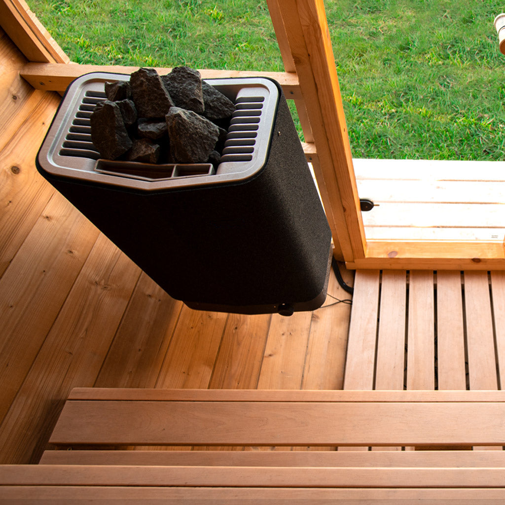 SAUNA EVOLUTION® Barrel Sauna Serenity Nature Air 3 - Energize Trek