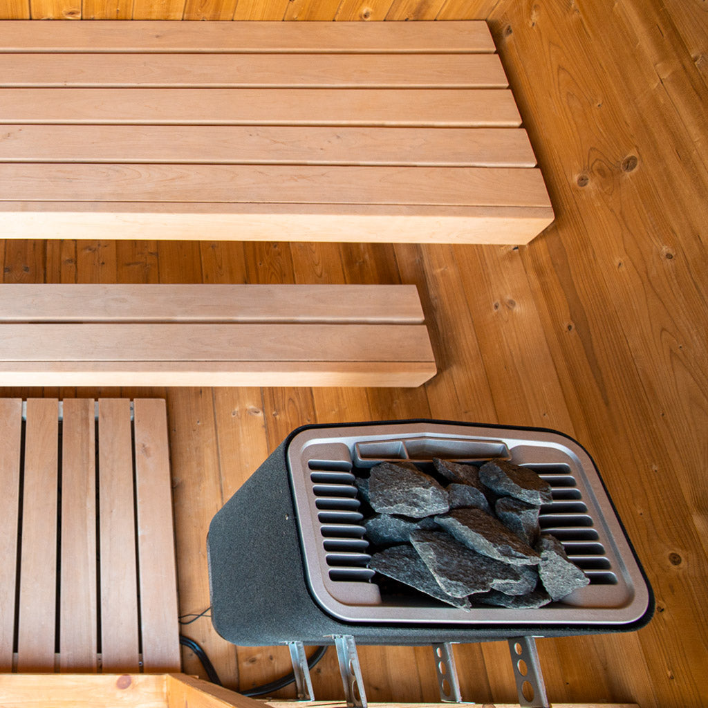 SAUNA EVOLUTION® Barrel Sauna Serenity Nature Air 3 - Energize Trek