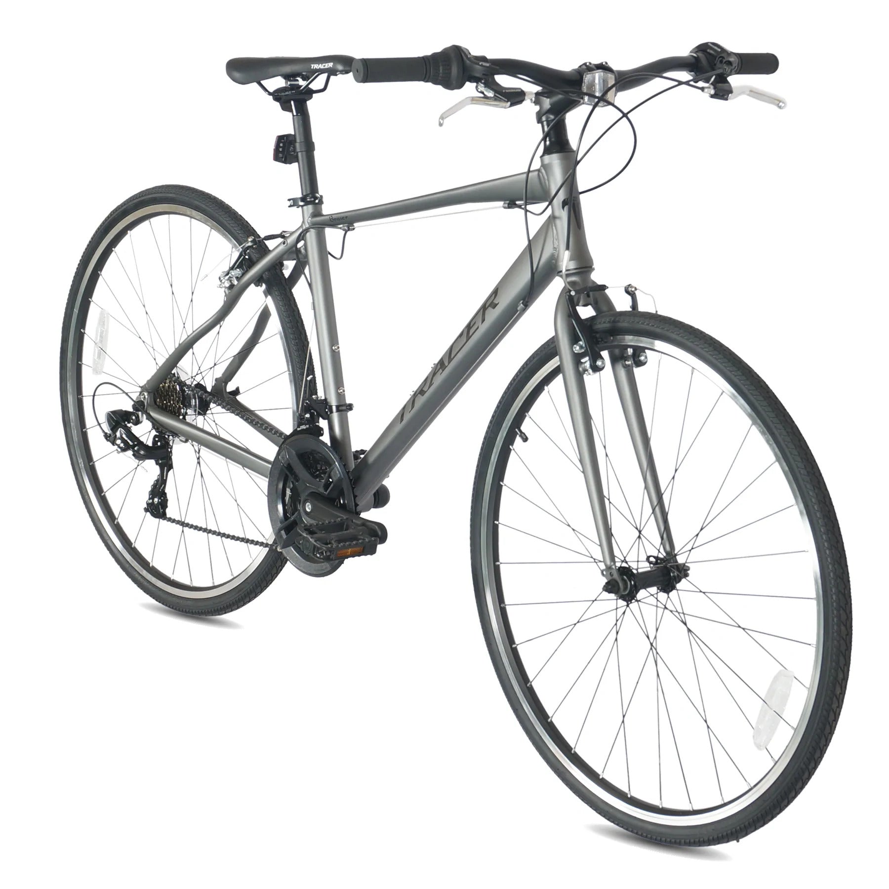 Tracer Braver 700C Hybrid Bikes Alloy Frame Sizes-450mm Shimano 21-Spees V-Brake - Energize Trek