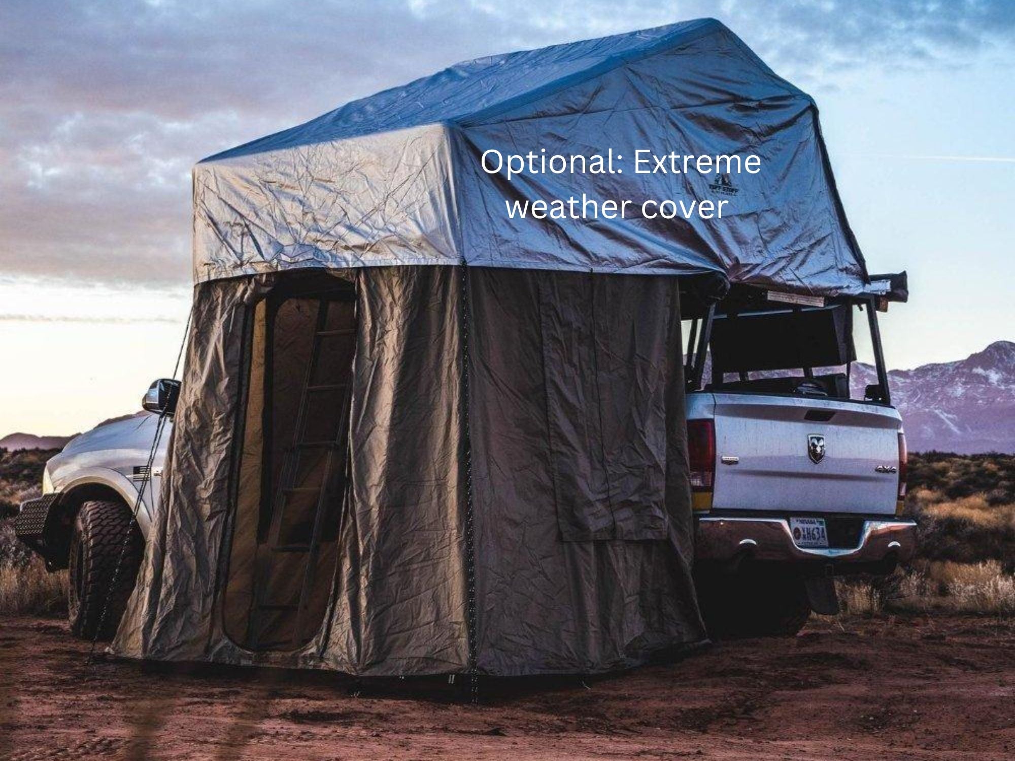 Tuff Stuff Elite Overland Roof Top Tent & Annex Room - 5 Person - Energize Trek