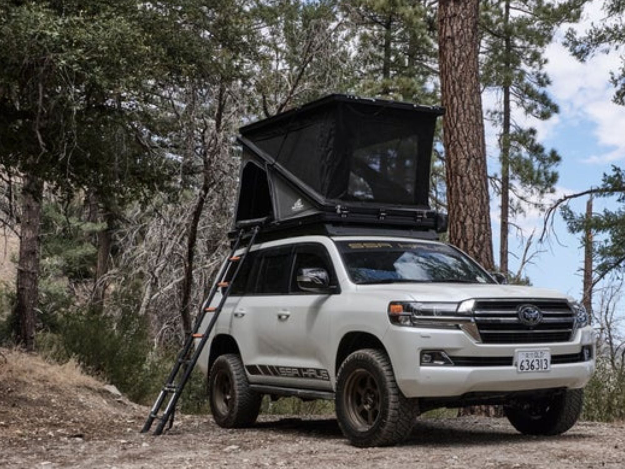 Tuff Stuff Alpine Fiftyone Aluminum Shell Roof Top Tent - 2 Person - Energize Trek