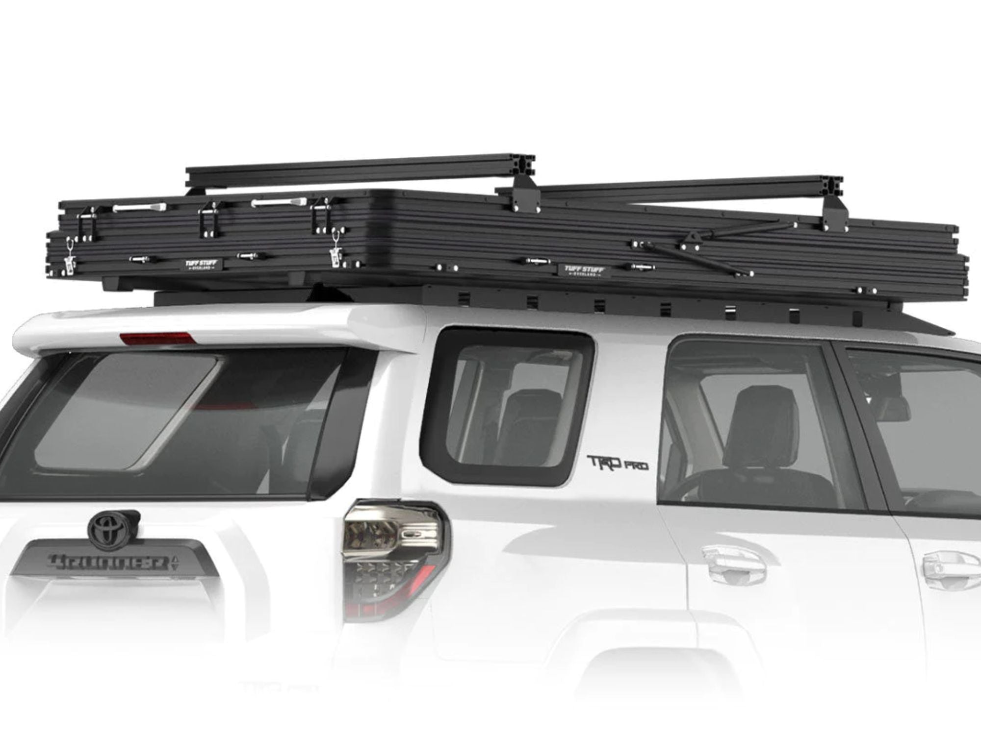 Tuff Stuff Alpine Fiftyone Aluminum Shell Roof Top Tent - 2 Person - Energize Trek