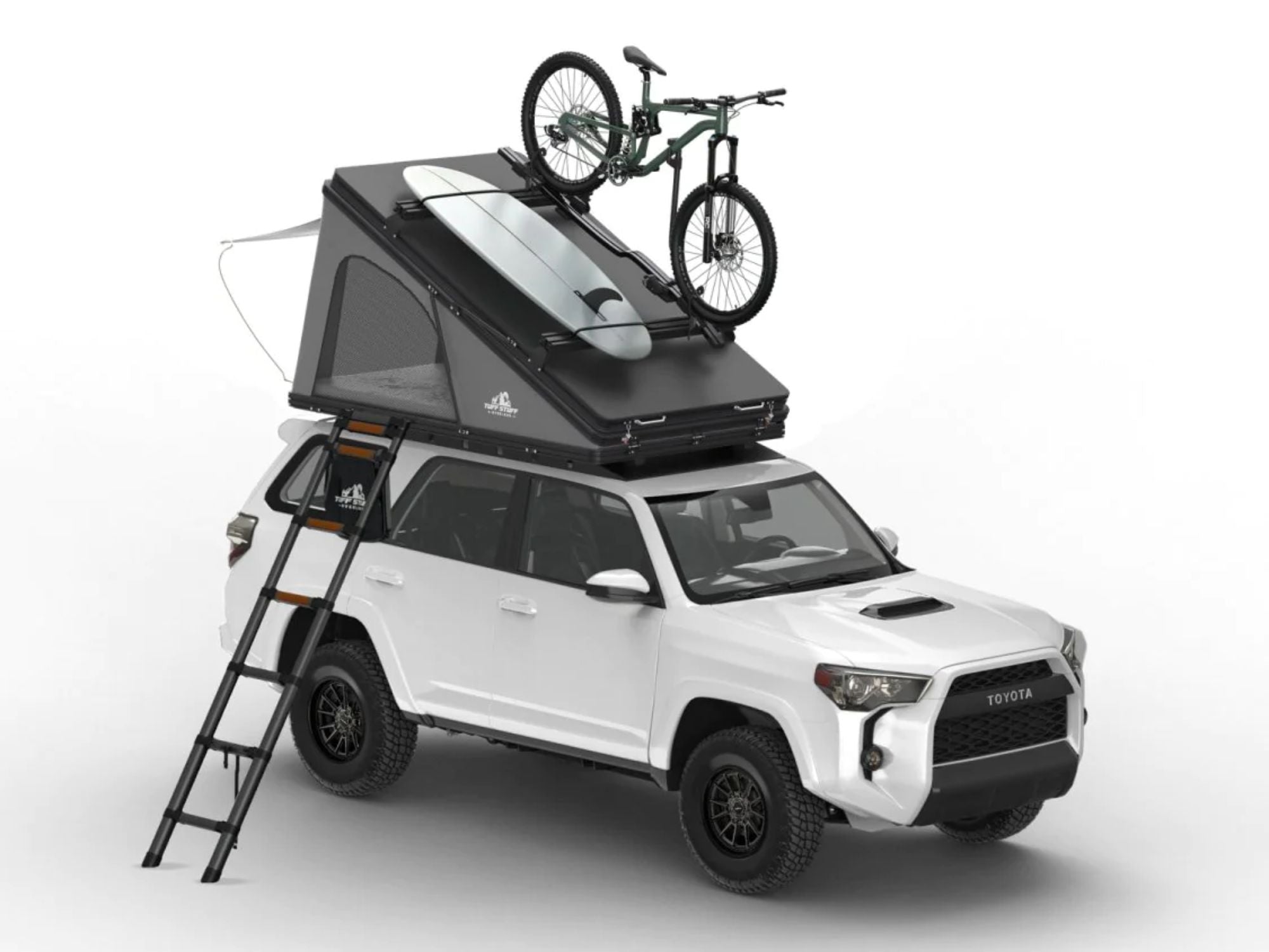Tuff Stuff Alpine Fiftyone Aluminum Shell Roof Top Tent - 2 Person - Energize Trek
