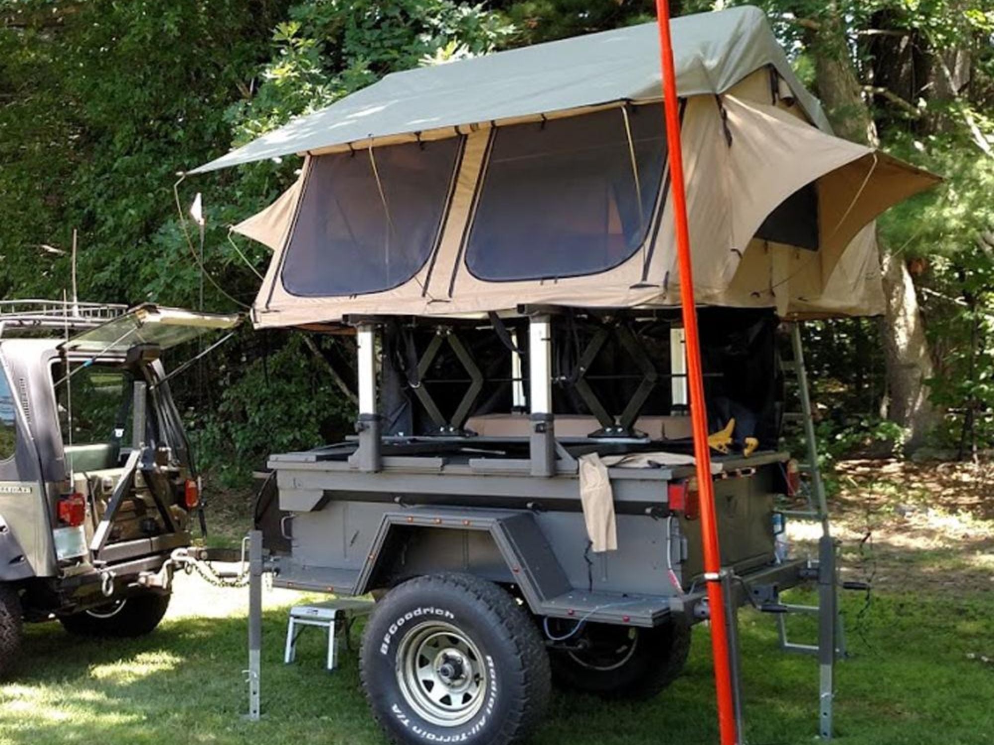 Tuff Stuff Elite Overland Roof Top Tent & Annex Room - 5 Person - Energize Trek