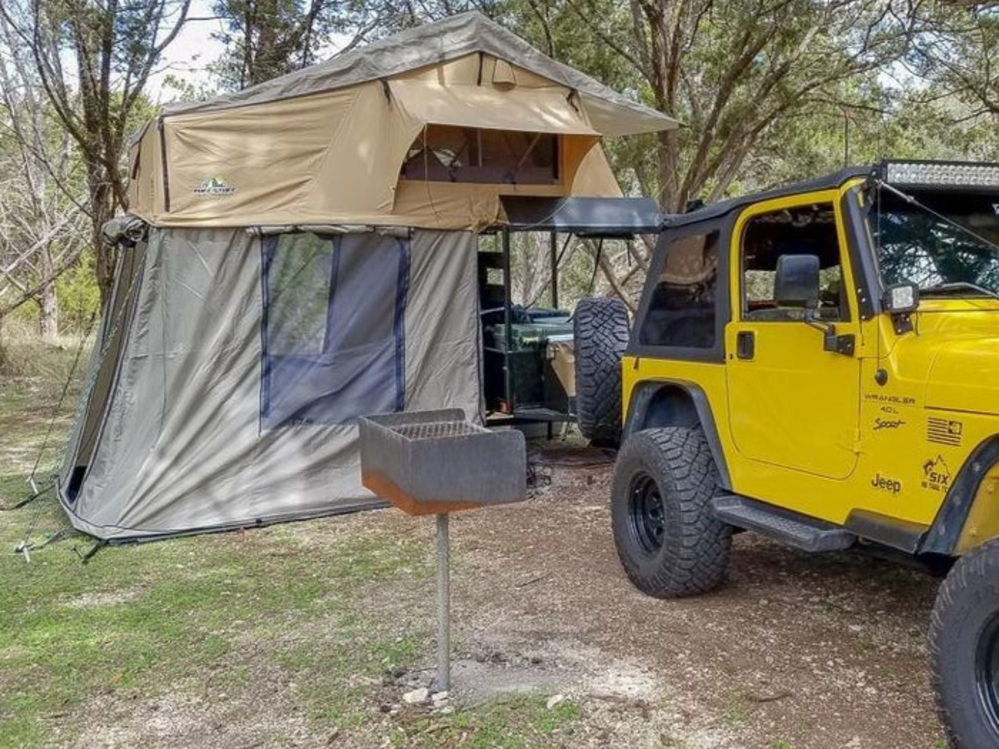 Tuff Stuff Elite Overland Roof Top Tent & Annex Room - 5 Person - Energize Trek