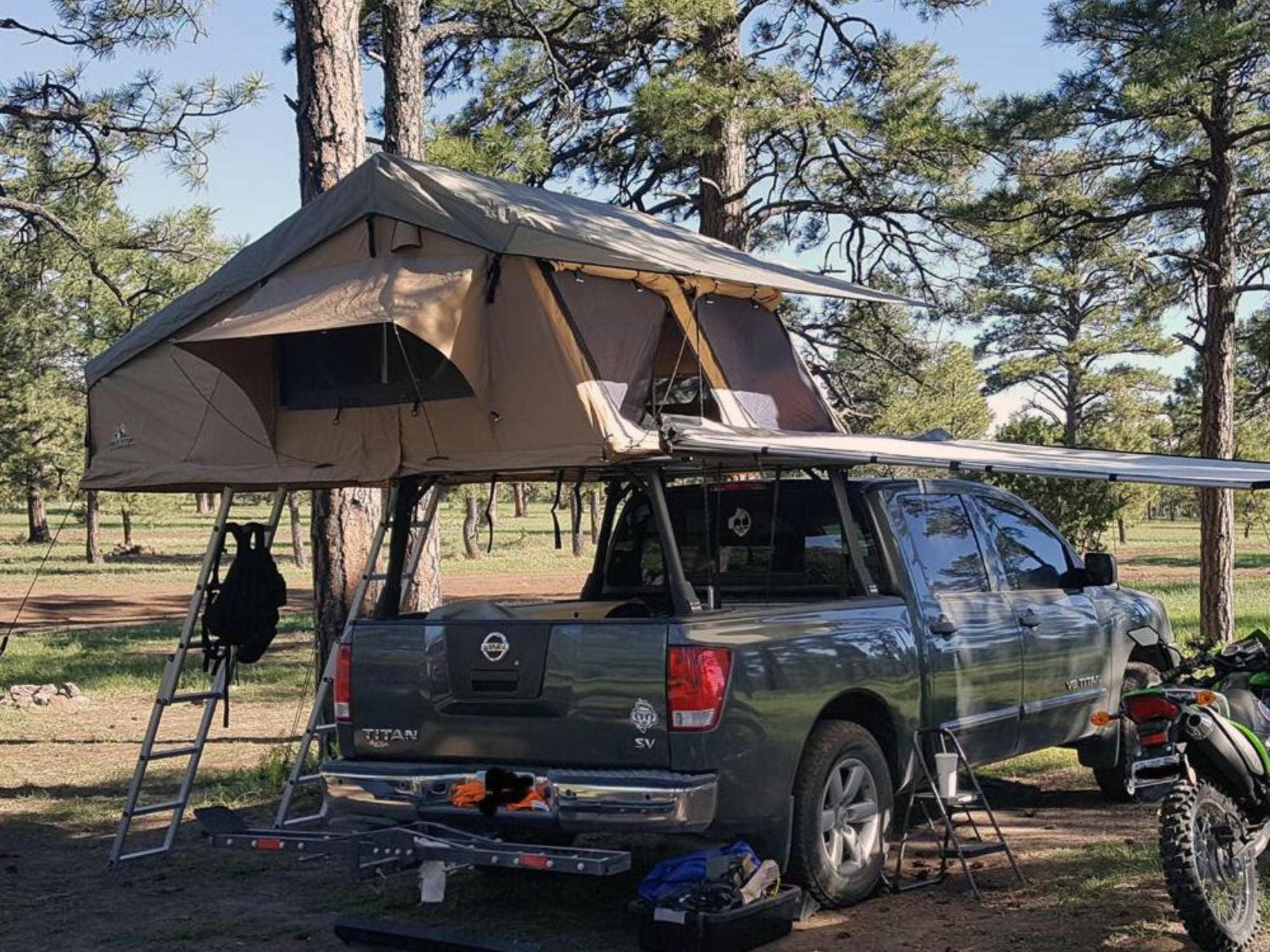 Tuff Stuff Elite Overland Roof Top Tent & Annex Room - 5 Person - Energize Trek