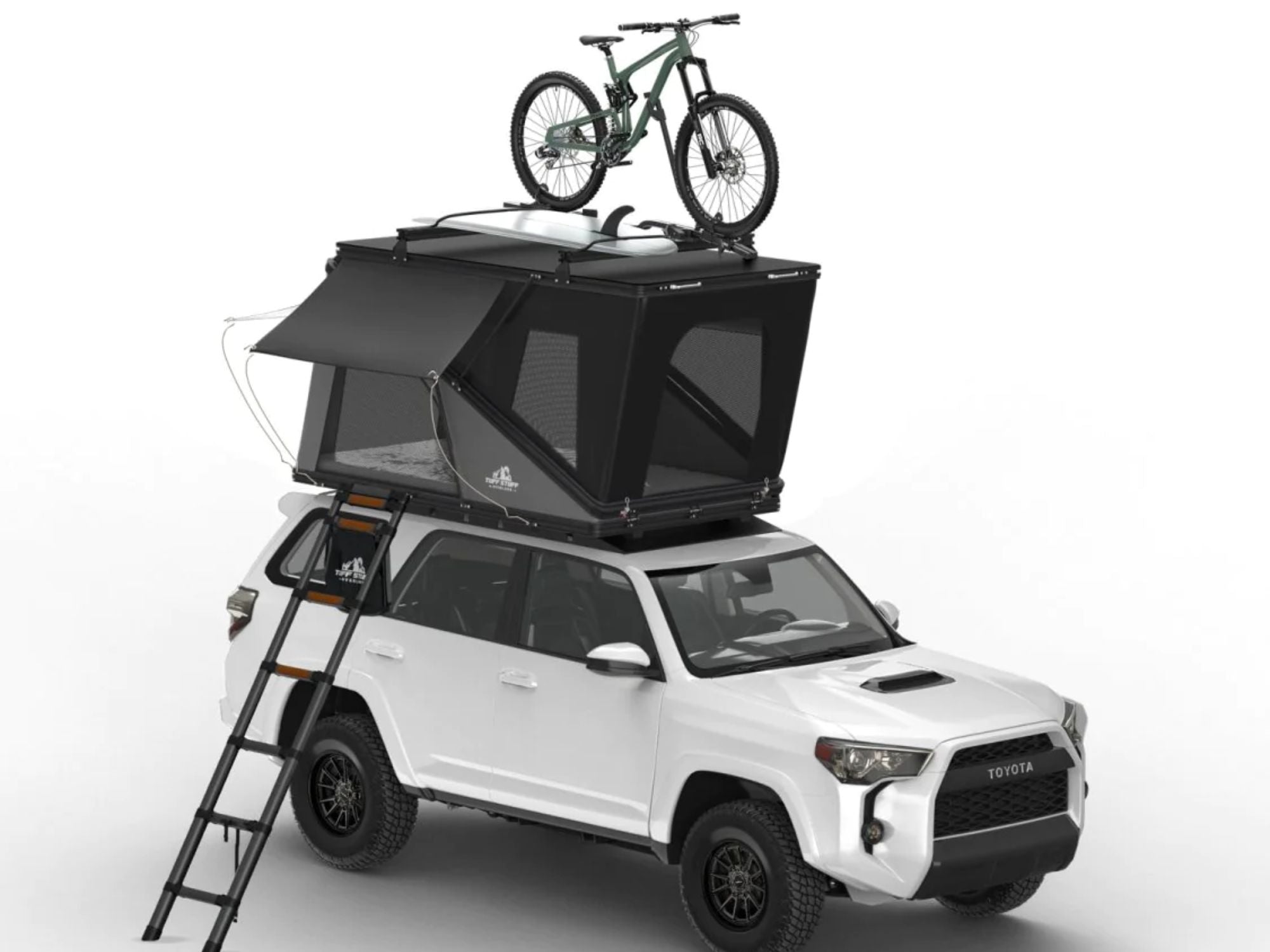 Tuff Stuff Alpine Fiftyone Aluminum Shell Roof Top Tent - 2 Person - Energize Trek