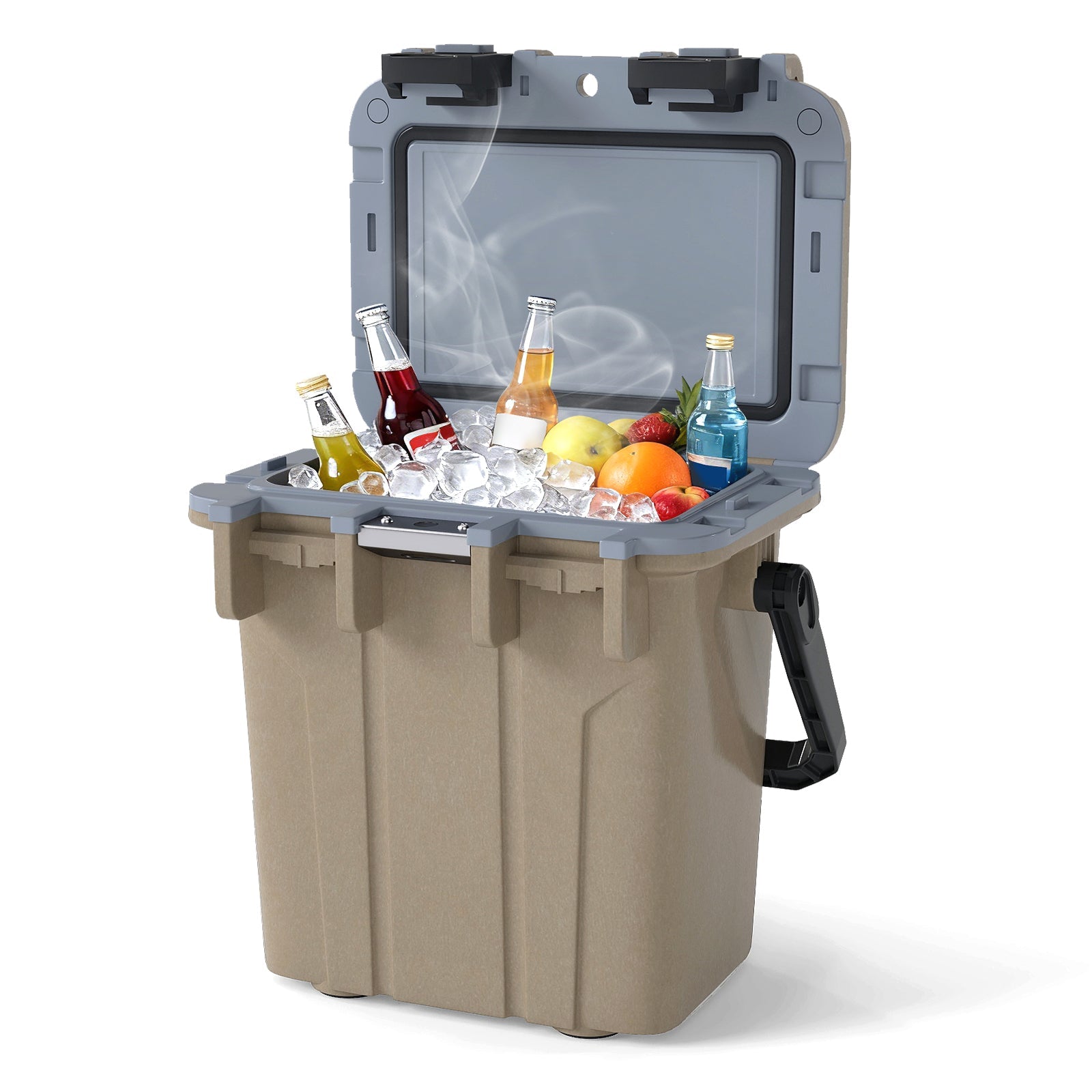 Ultra-Light Injection Molded Cooler 21 QT Hard Ice Chest - Energize Trek
