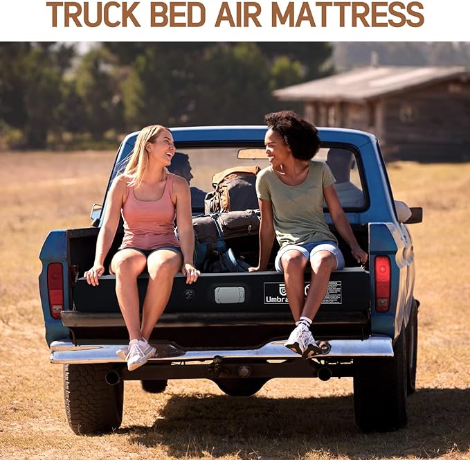 Umbrauto 5.5-6.5ft Built-in Pump Truck Bed Air Mattress 3.0 - Energize Trek